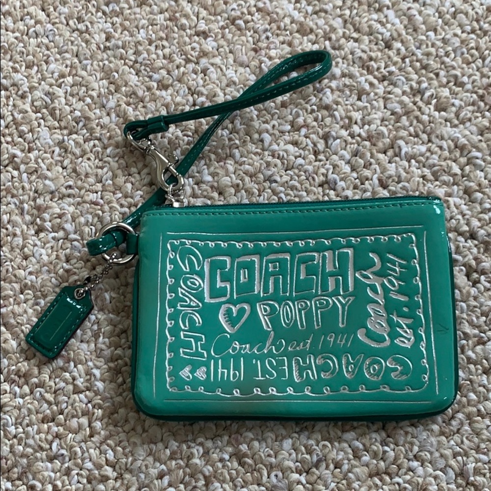 Like new Coach wristlet